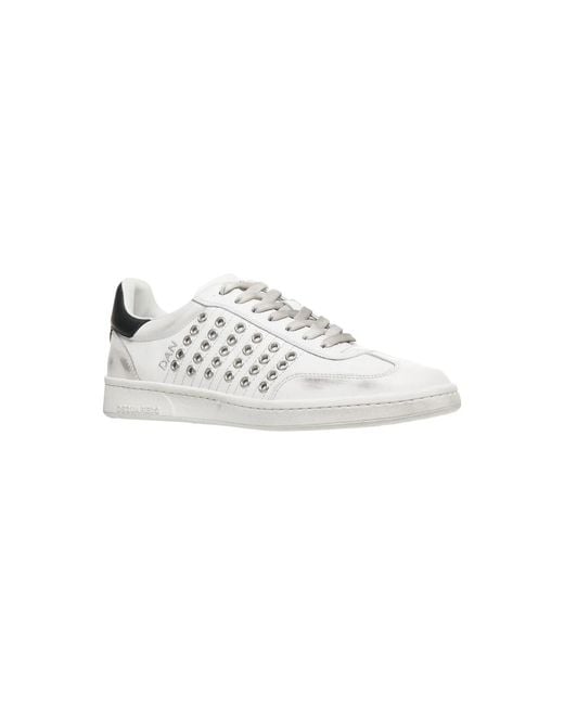 DSquared² White Sneakers for men