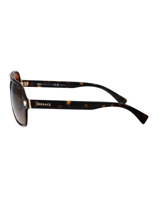 Versace Stylische sonnenbrille 0ve2199 in Brown für Herren