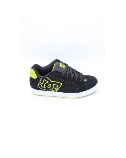 DC Shoes Leder Skateschuhe Mit Gepolstertem Kragen in Blue für Herren