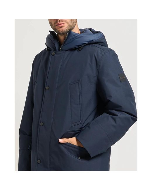 HUGO Blue Winter Jackets for men