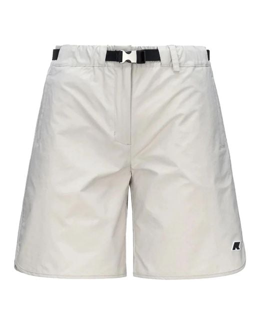 K-Way Gray Casual Shorts