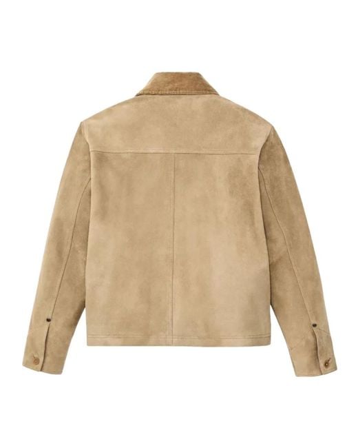Leather Jackets Filson de color Natural