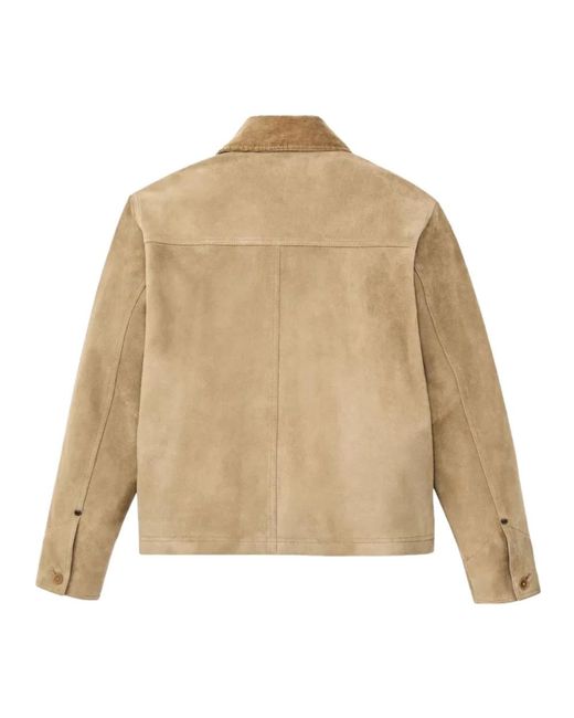 Filson Jassen ,Leather Jassen in het Natural