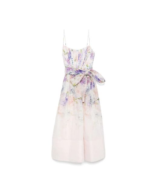 Midi Dresses di Zimmermann in White