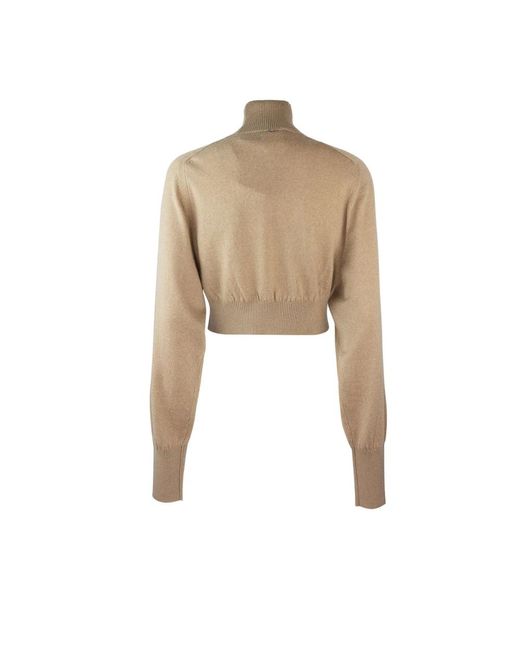 Sportmax Natural Turtlenecks