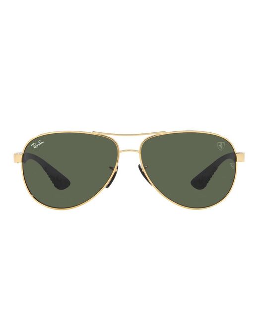 Ray-Ban Green Sunglasses Ferrari Rb8331m F00871 for men