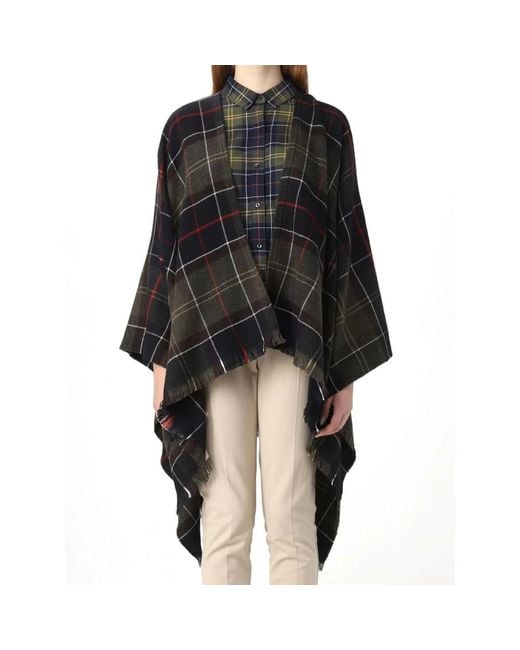 Capes Barbour de color Black