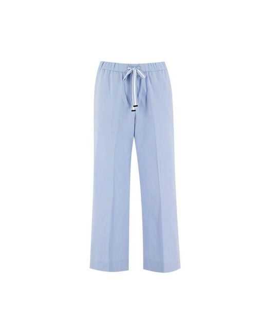 Le Tricot Perugia Blue Sweatpants