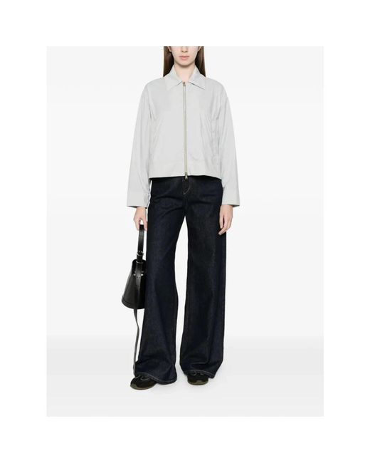 Herno Polyamide Shirt Jacket in het White