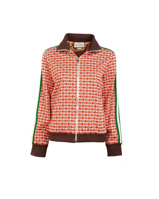 Gucci Red Zip-Throughs