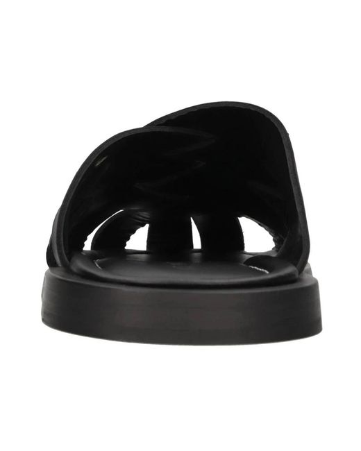 THE ANTIPODE Black Mules for men