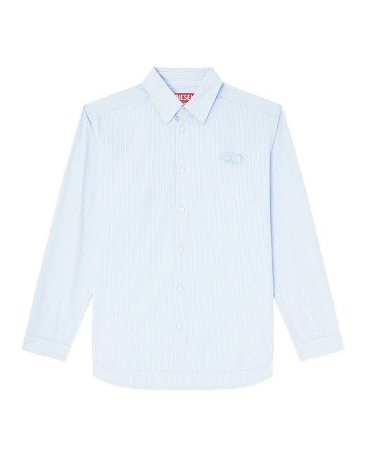 DIESEL White Casual Shirts for men