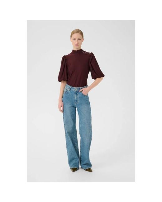 Blouses Gestuz en coloris Red