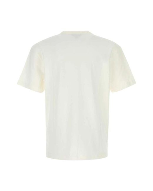 A.P.C. Tops ,Wit ,Katoen Boxy T-Shirts Voor Petite Vrouwen in het White voor heren