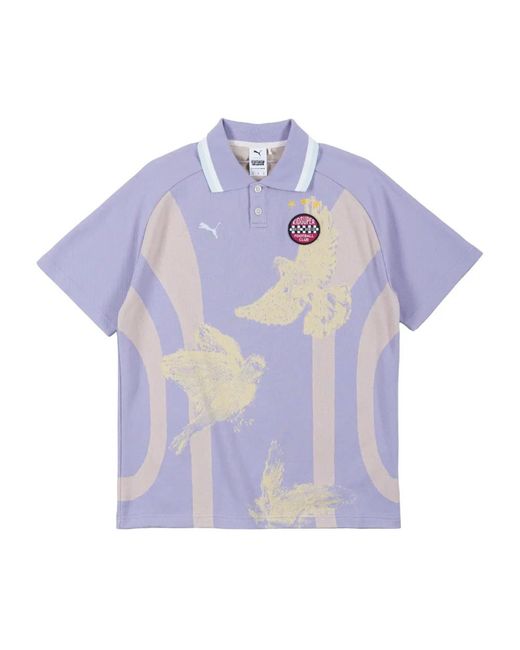 PUMA Purple Polo Shirts for men
