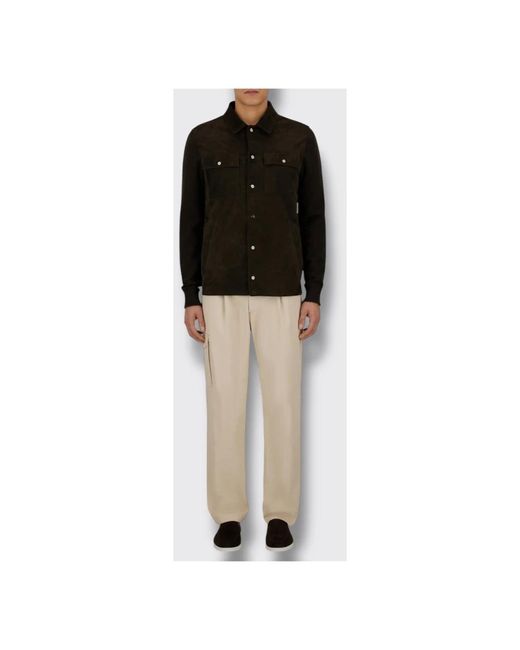 Light Jackets Herno de hombre de color Black