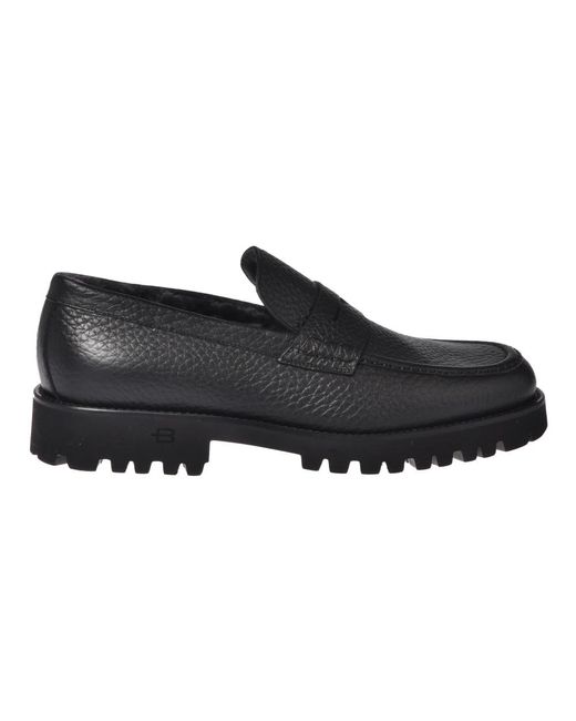 Baldinini Black Loafers for men