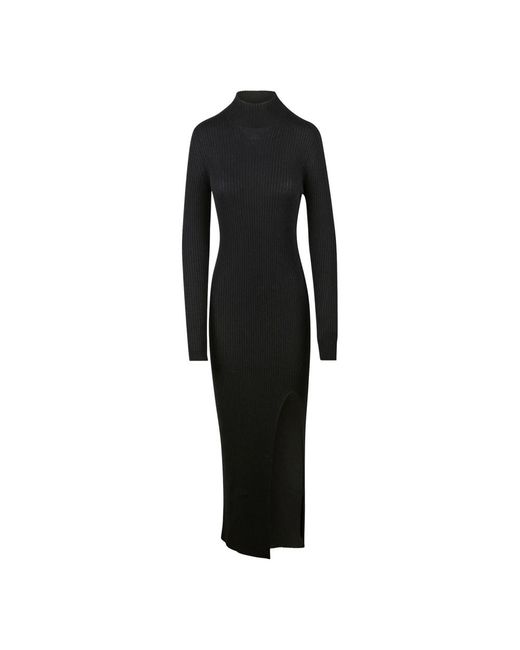 Grifoni Black Knitted Dresses