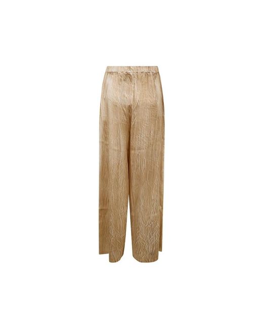 Avant Toi Natural Wide Trousers
