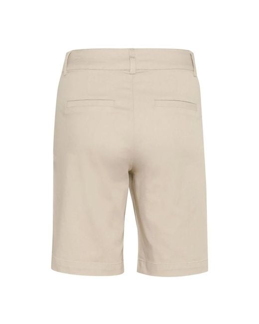 Kaffe Natural Casual Shorts