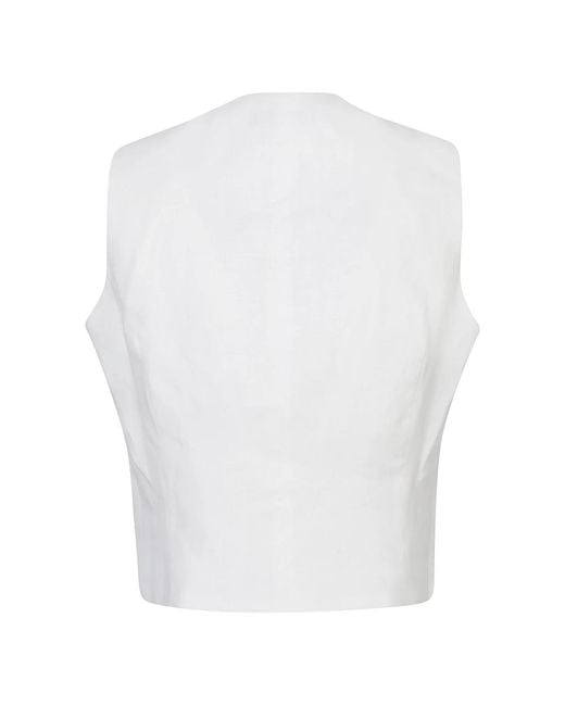 Vests ACTUALEE de color White