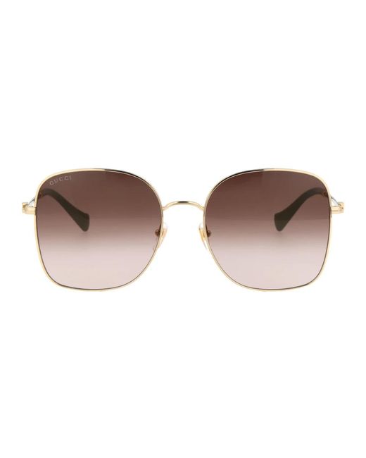 Gucci Brown Stylische sonnenbrille gg1143s