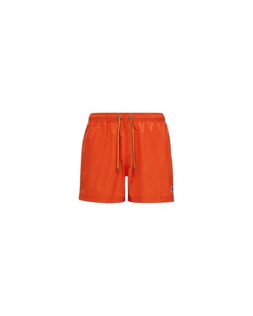 K-Way Red Beachwear for men