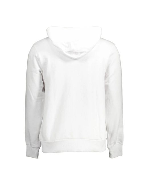 Roberto Cavalli White Hoodies for men