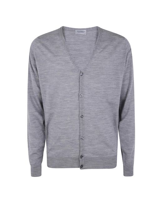 John Smedley Truien & Vesten ,Grijs ,Turtle Neck Sweater in het Gray voor heren
