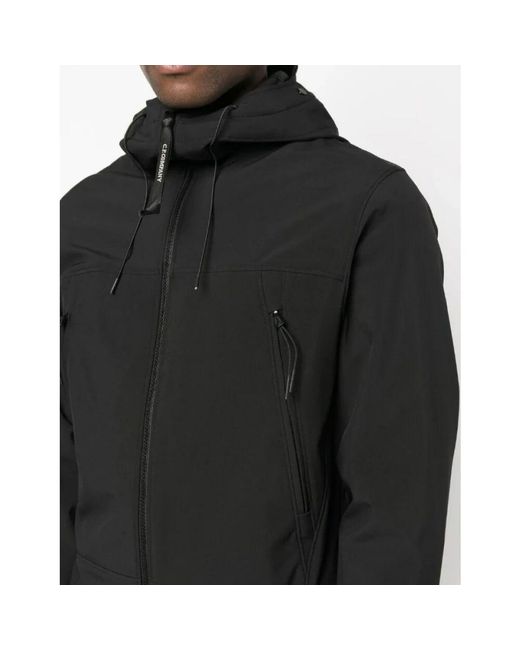 Light Jackets di C P Company in Black da Uomo