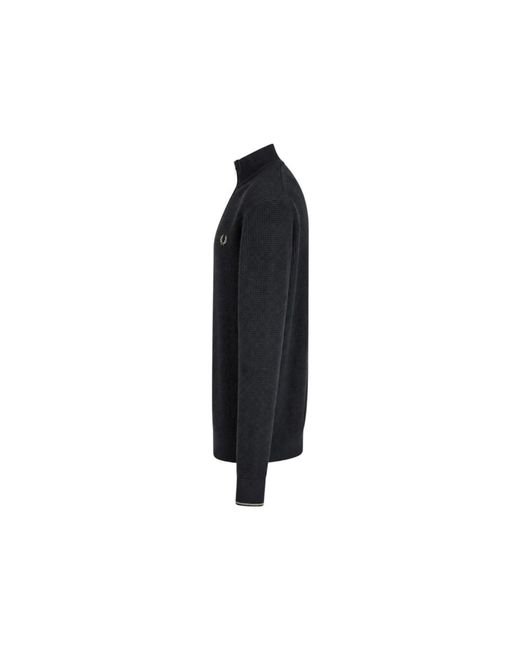 Zip-Throughs Fred Perry de hombre de color Blue