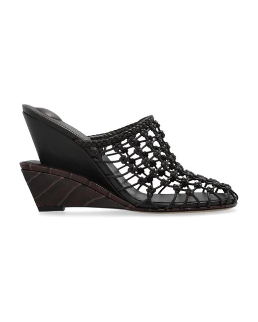Wedges Jacquemus en coloris Black
