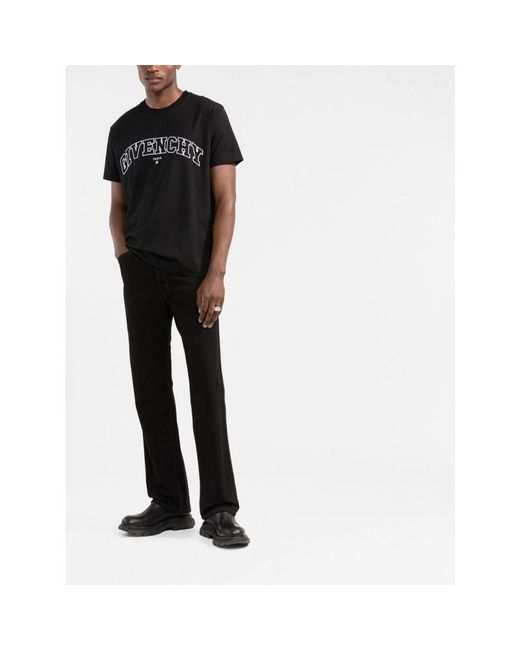 Givenchy Klassisches Fit College T-Shirt XL in Black für Herren