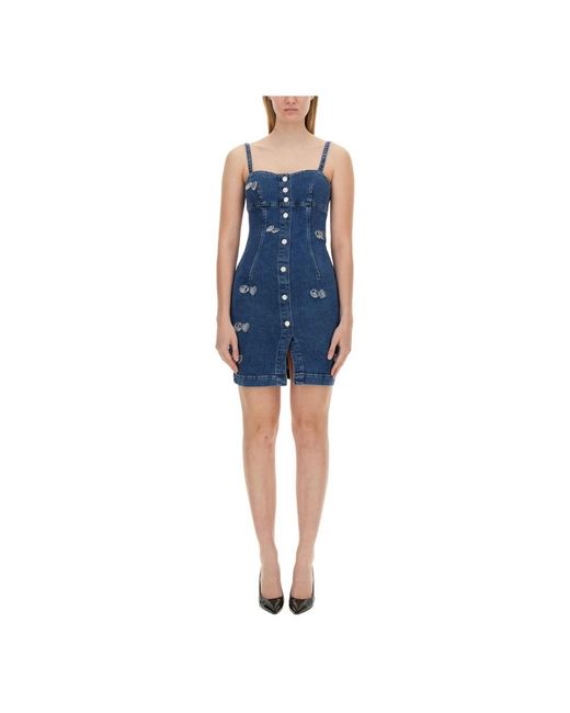 Moschino Blue Short Dresses