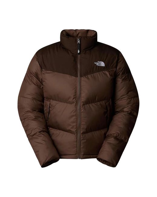 The North Face Fitness ,Bruin ,Polyester Retro-Moderne Saikuru Jas in het Brown voor heren