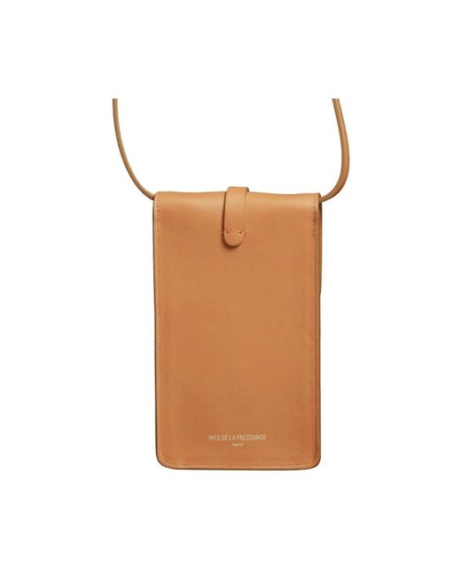 Ines De La Fressange Paris Brown Cross Body Bags