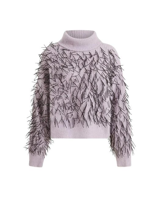 16Arlington Purple Turtlenecks