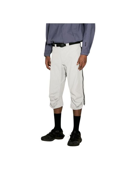 Cropped Trousers di GR10K in Blue da Uomo