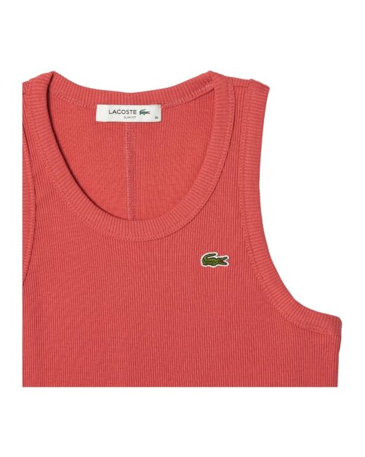 Lacoste Red Rosa t-shirts und polos