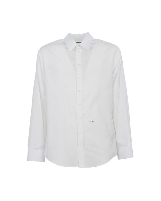 DSquared² White Formal Shirts for men