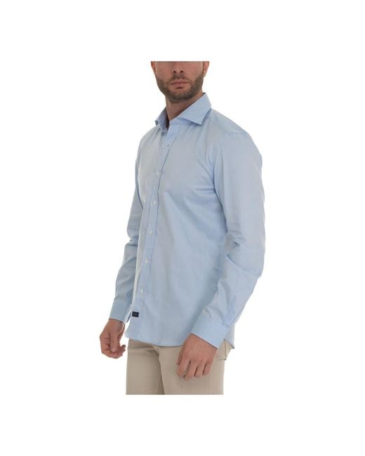 Fay Casual Shirts in het Blue voor heren