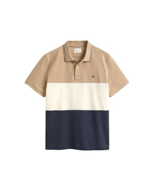Gant Tops Poloshirts in het Blue voor heren