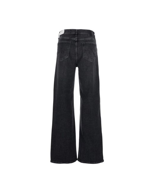 AG Jeans Blue Wide Jeans