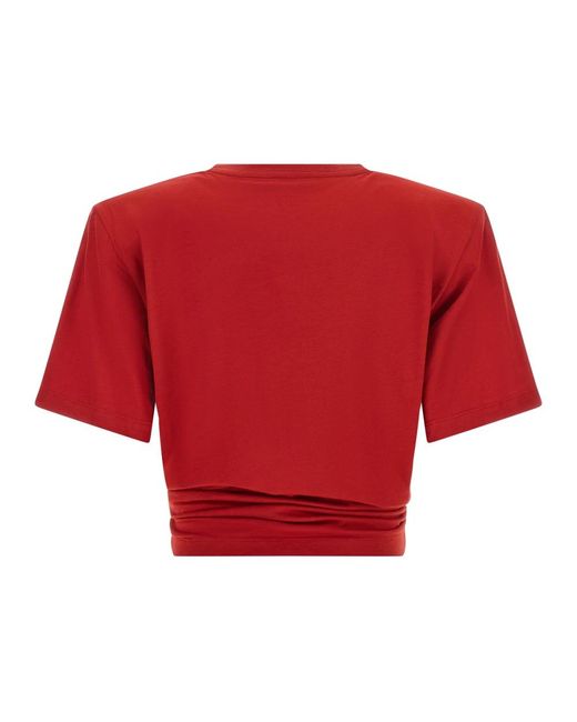 Magda Butrym Red T-Shirts