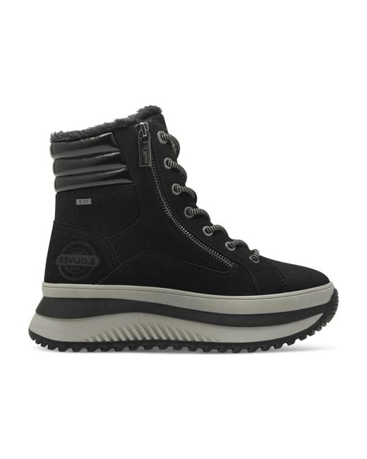 S.oliver Black Winter Boots