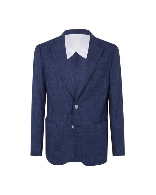 Barba Napoli B Active Jacket in het Blue voor heren