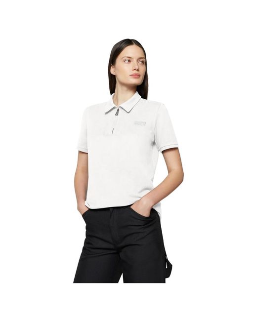 Polo Shirts Add de color White