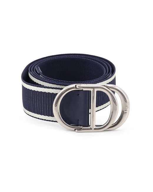 Dior Blue Belts for men