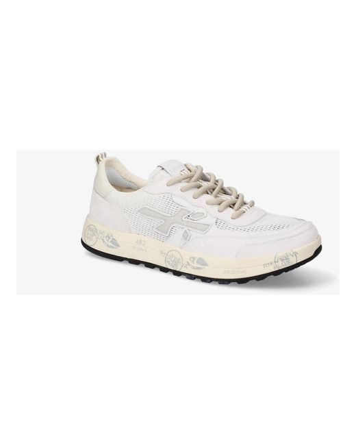 Premiata White Sneakers for men