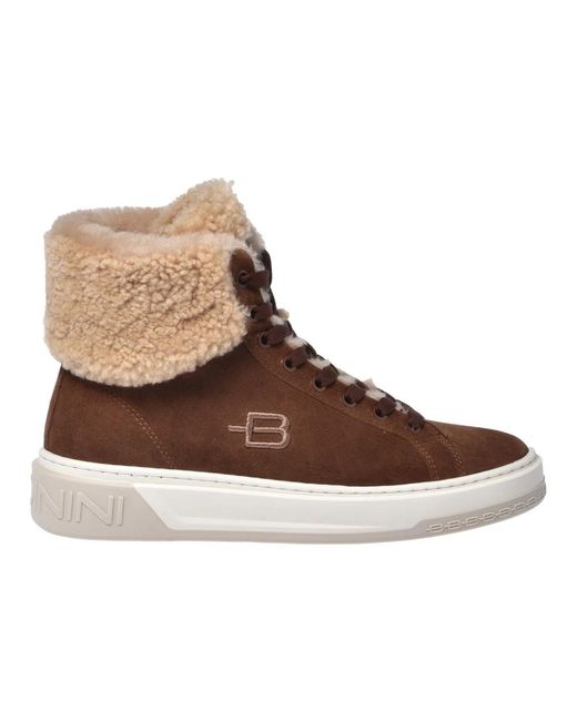 Baldinini Brown Sneakers